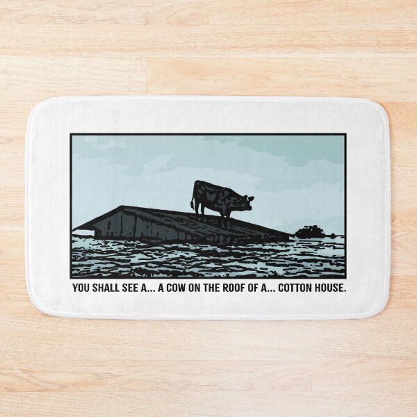Item preview, O BROTHER WHERE ART THOU. COW ON A COTTON HOUSE ROOF.  designed and sold by 5hertz.