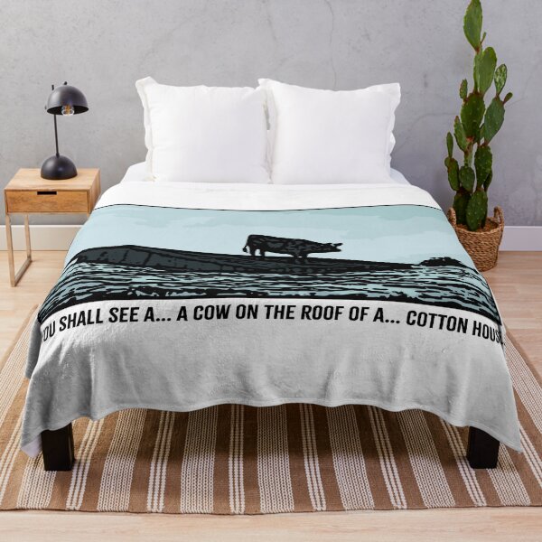 Item preview, O BROTHER WHERE ART THOU. COW ON A COTTON HOUSE ROOF.  designed and sold by 5hertz.