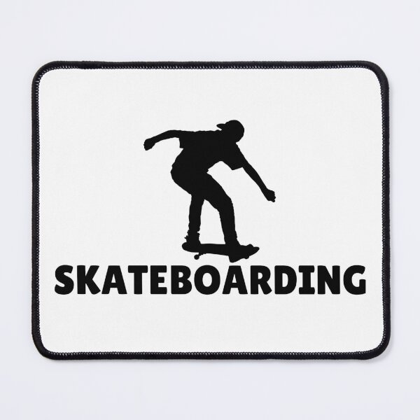 Item preview, SKATEBOARDING (male) - BLACK designed and sold by ArtsyCity.