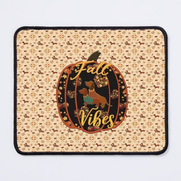 Item preview, Dachshund Fall Vibe Bed and Bath Collection designed and sold by VibeHiveThreads.