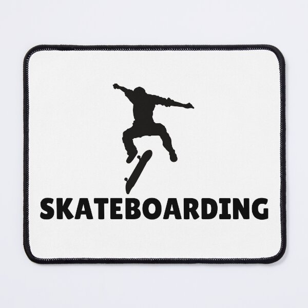 Item preview, SKATEBOARDING (male2) - BLACK designed and sold by ArtsyCity.