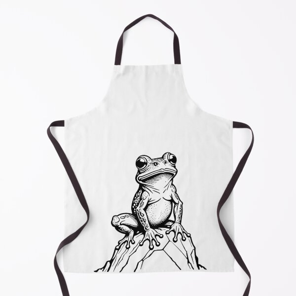 Item preview, Little Cute Frog on the Stone designed and sold by yilsi.