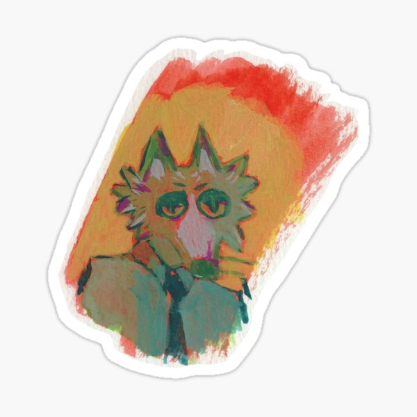Dogtective colour splash sticker Sticker