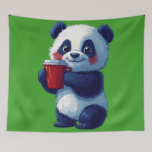 Item preview, Panda coffee time designed and sold by Brendon987.