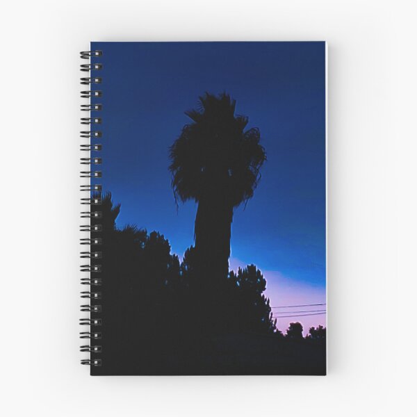 Item preview, Blue hour palm tree designed and sold by Eve Aguera.