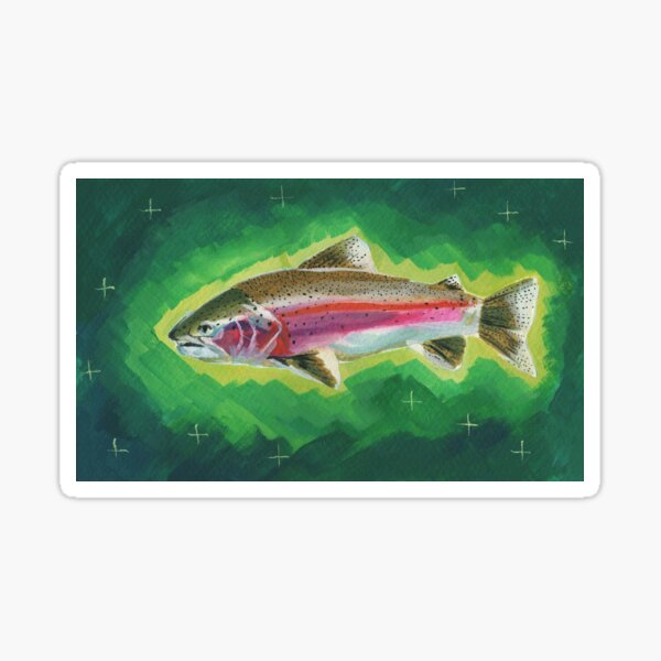 The Noble Trout Sticker