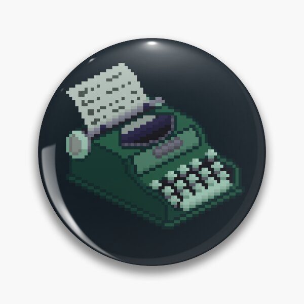 Item preview, Pixel Art Typewriter designed and sold by PixelCarvel.