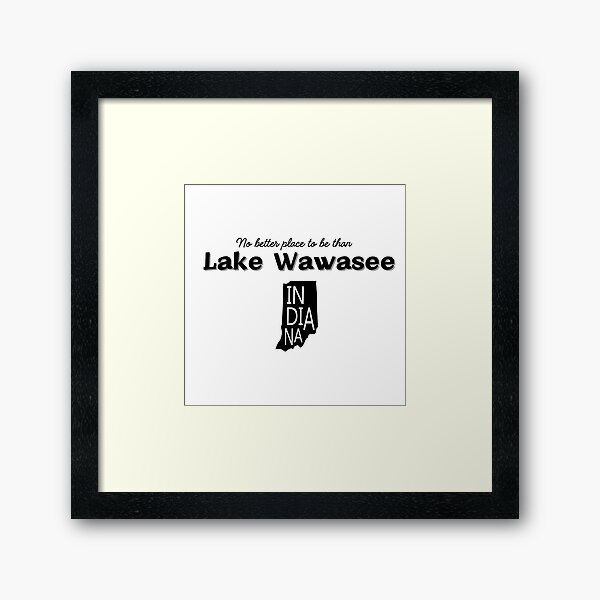 Item preview, Lake Wawasee designed and sold by capablekoala.