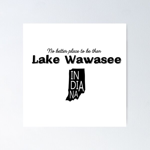 Item preview, Lake Wawasee designed and sold by capablekoala.