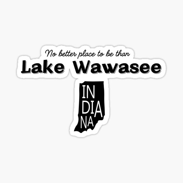 Item preview, Lake Wawasee designed and sold by capablekoala.