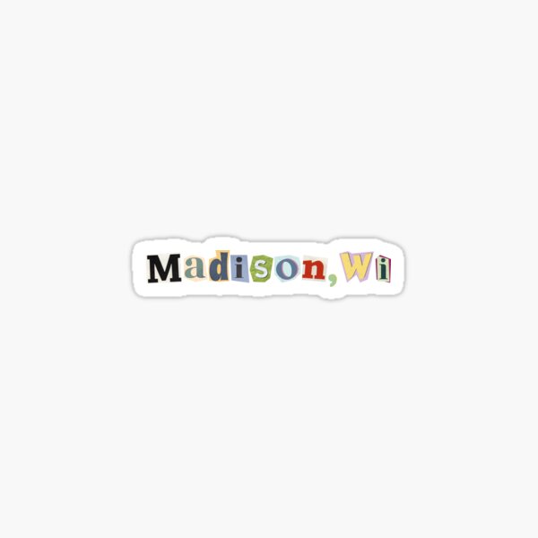 Vista previa del artículo con la obra «Periódico impreso de Madison, Wisconsin», diseñado y vendido por jordyrez.