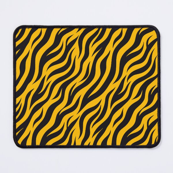 Item preview, ANIMAL PRINT PATTERN 010 / Gift items and personal use / Zebra,  Animal, Pattern, Texture, Nature, Zoo, Safari, Wildlife, Black, Yellow, Art designed and sold by LumDesignArt.
