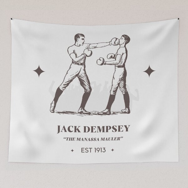 Item preview, "The Manassa Mauler" Jack Dempsey T-Shirt designed and sold by ThePoshBrute.