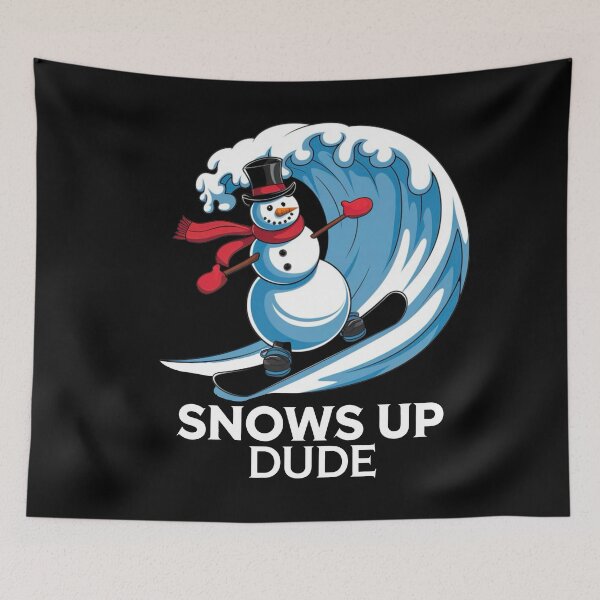 Item preview, Snows Up Dude!❄️☃️?? designed and sold by Buntrockstore.