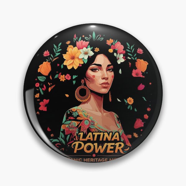 Item preview, Latina Power Empowerment Hispanic Heritage 2024 designed and sold by studiopekepeke.