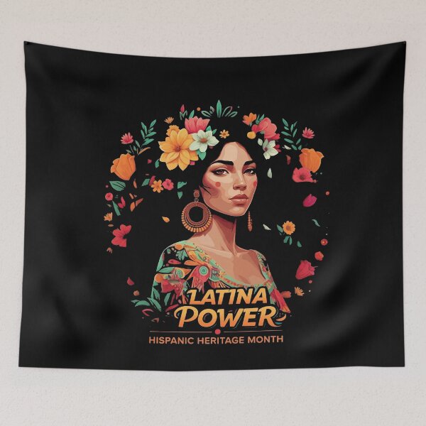 Item preview, Latina Power Empowerment Hispanic Heritage 2024 designed and sold by studiopekepeke.