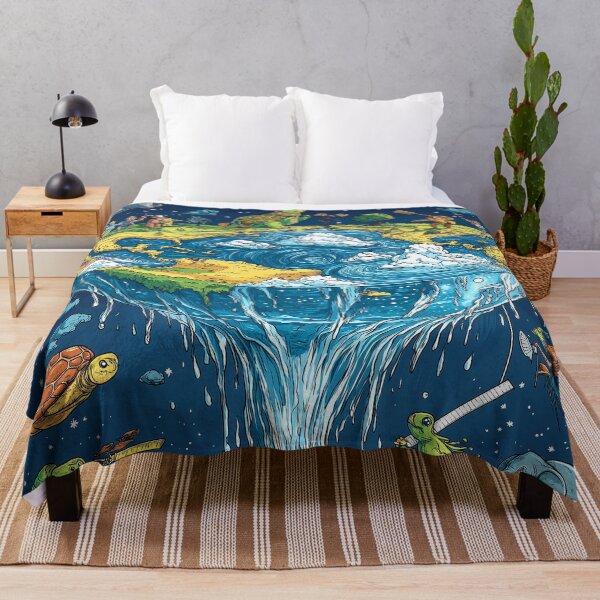 Item preview, flat earth theory designed and sold by supersanko.