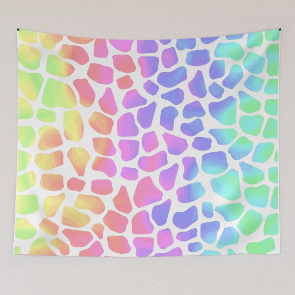 Item preview, Rainbow Giraffe Spots designed and sold by Sartoris Art.