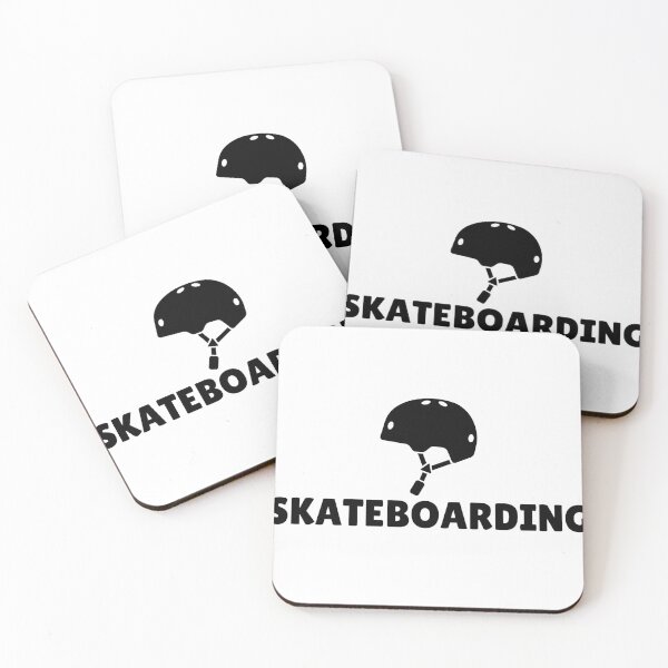 Item preview, SKATEBOARDING (2) - BLACK designed and sold by ArtsyCity.