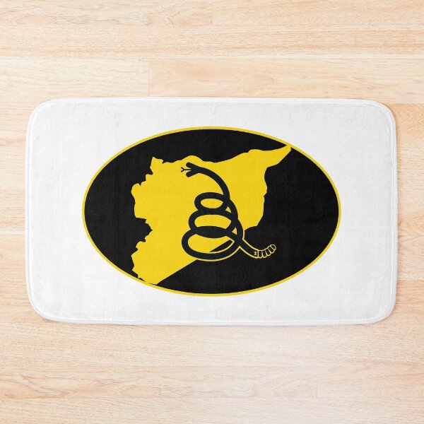 Item preview, SYRIA - Freedom Is The Superpower - Modern Gadsden Snake Flag - Dont Tread On Me design designed and sold by pelagio.
