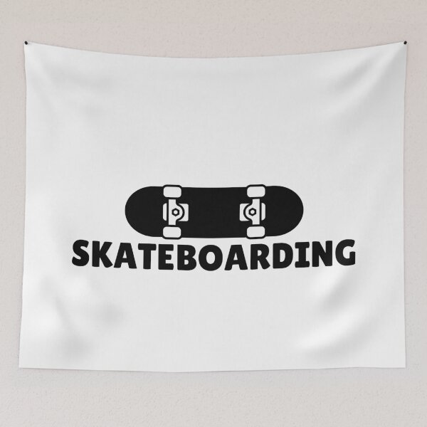 Item preview, SKATEBOARDING (3) - BLACK designed and sold by ArtsyCity.