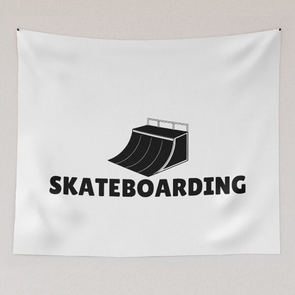 Item preview, SKATEBOARDING (4) - BLACK designed and sold by ArtsyCity.