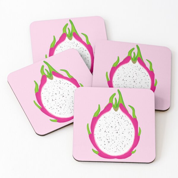 Item preview, Dragon Fruit on Pink designed and sold by bits-and-bob.