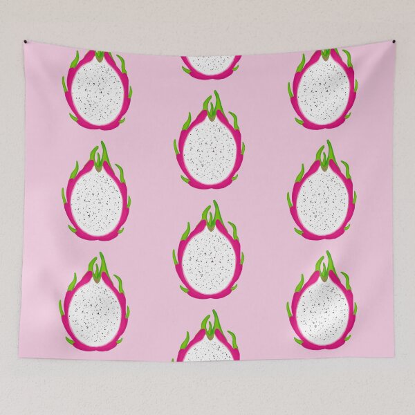 Item preview, Dragon Fruit on Pink designed and sold by bits-and-bob.