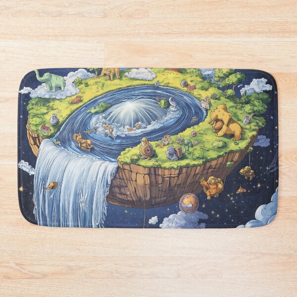 Item preview, Flat earth theory designed and sold by supersanko.