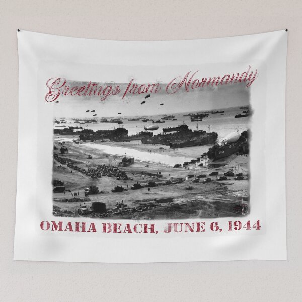 Item preview, Greetings From Normandy - Omaha Beach designed and sold by 300Spikes.