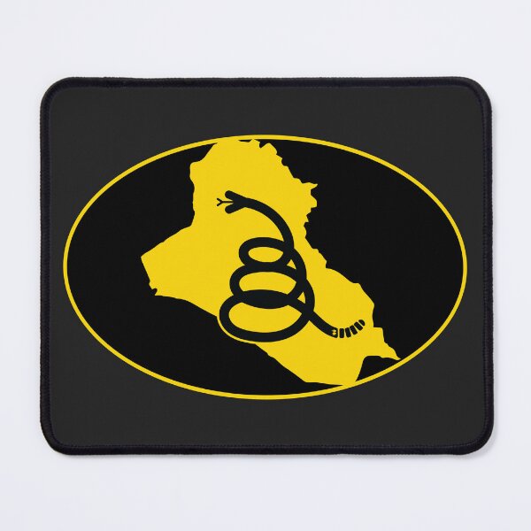 Item preview, IRAQ - Freedom Is The Superpower - Modern Gadsden Snake Flag - Dont Tread On Me design designed and sold by pelagio.