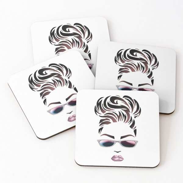 Item preview, Lady With Sunglasses Pink Lips designed and sold by m2inspiration.