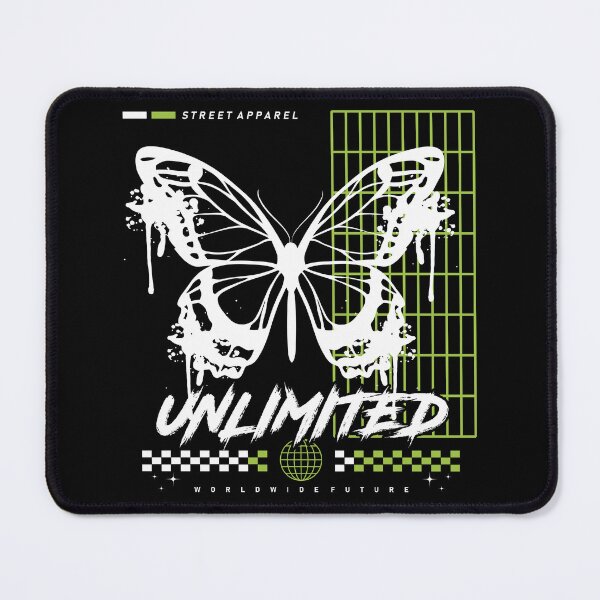 Item preview, Unlimited Butterfly - Futuristic Streetwear Design designed and sold by Margival.