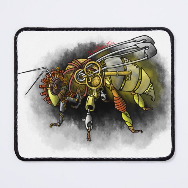 Item preview, Tampered Temper: Steampunk Honeybee designed and sold by iampickledtink.