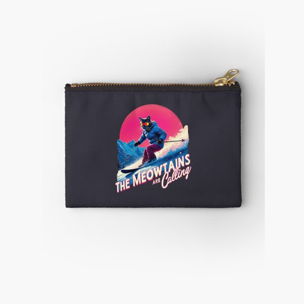 Item preview, The Meowtines Are Calling Cat Skiing designed and sold by wowwowmeow.