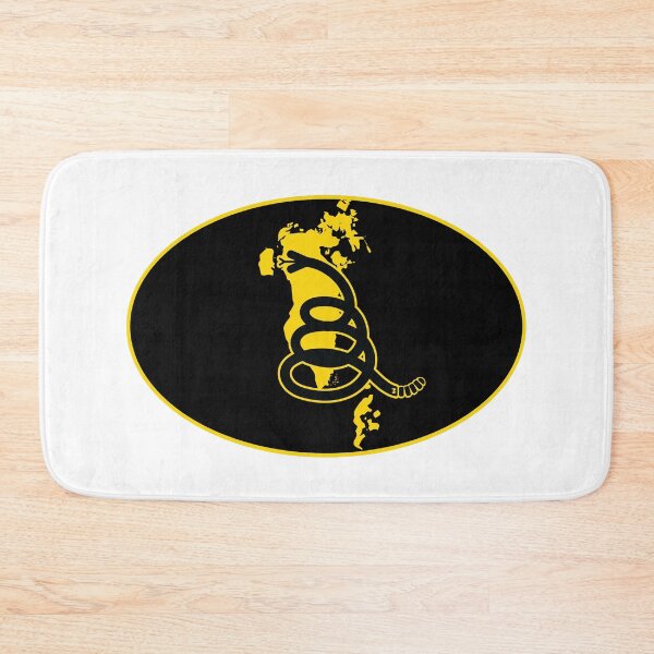 Item preview, BAHRAIN - Freedom Is The Superpower - Modern Gadsden Snake Flag - Dont Tread On Me design designed and sold by pelagio.