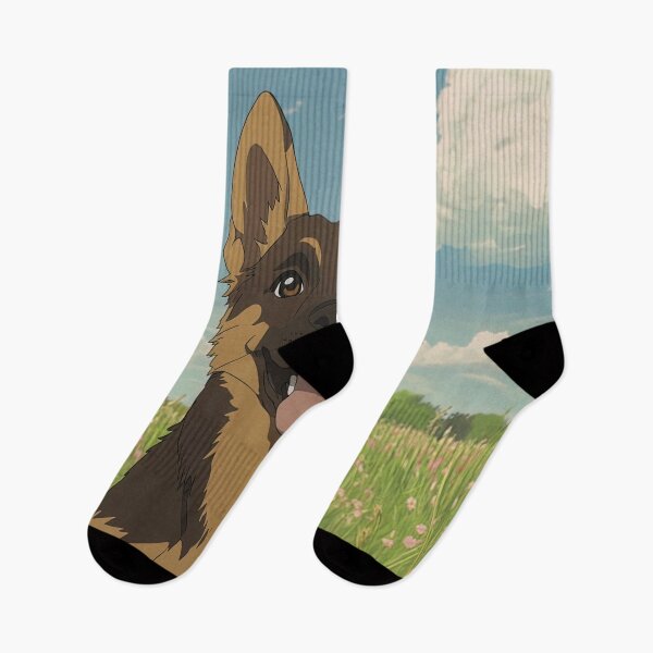 Item preview, German Shepherd | Anime style designed and sold by ComicsFactory.