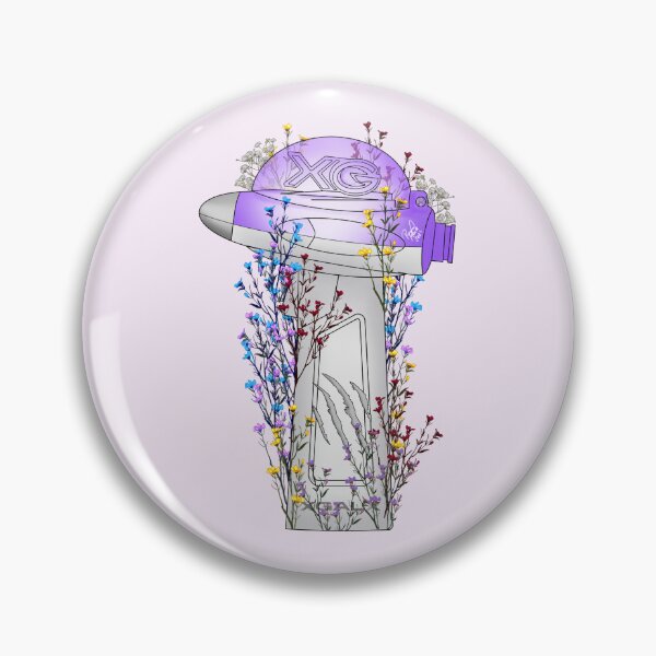 Item preview, XG Floral Lightstick kpop  designed and sold by Raquel Maia.