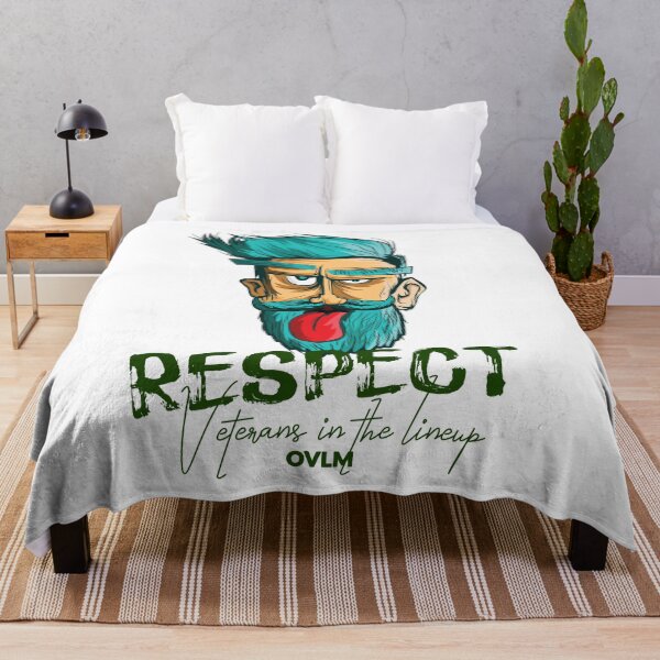 Item preview, Respect Veterans in the Lineup designed and sold by OVelhoLobodoMar.