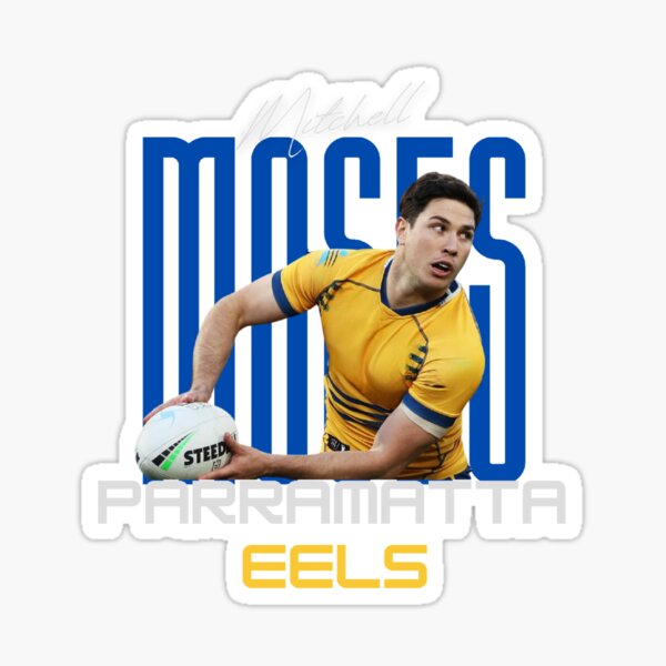 Item preview, Mitchell Moses - Parramatta Eels designed and sold by LukeRudd84.