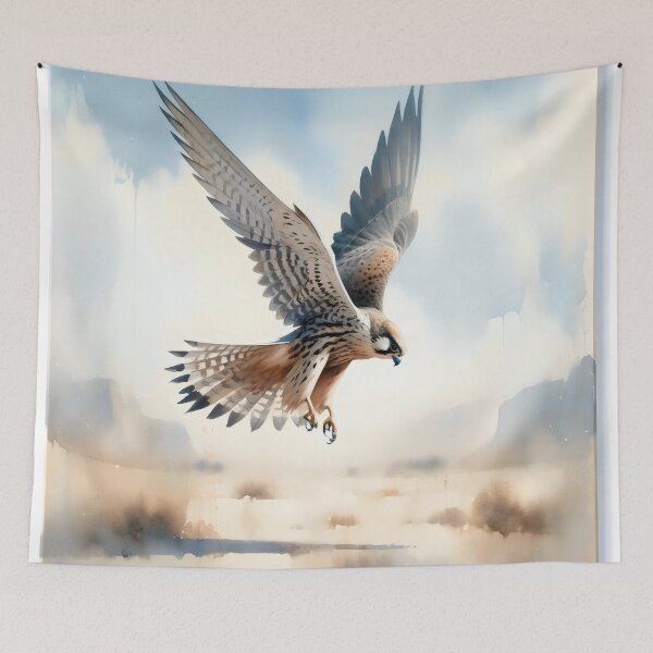 Item preview, Hawk Hunting in the Mountains designed and sold by GoldenPattern.