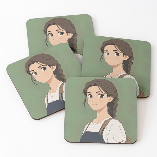 Item preview, German woman, portrait | Anime style designed and sold by ComicsFactory.
