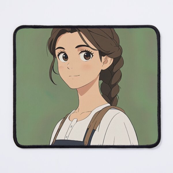 Item preview, German woman, portrait | Anime style designed and sold by ComicsFactory.