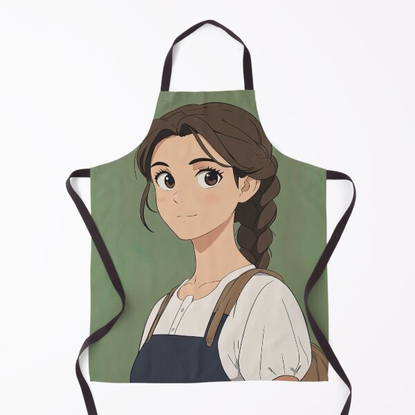Item preview, German woman, portrait | Anime style designed and sold by ComicsFactory.