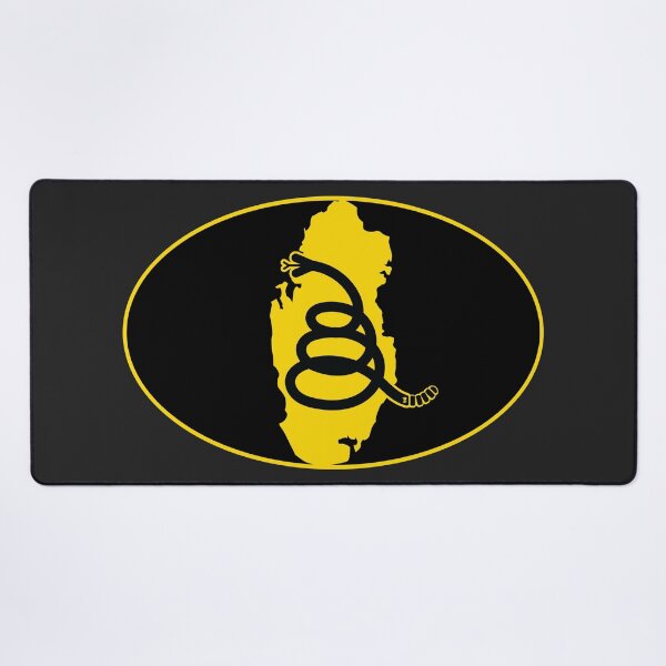 Item preview, QATAR - Freedom Is The Superpower - Modern Gadsden Snake Flag - Dont Tread On Me design designed and sold by pelagio.