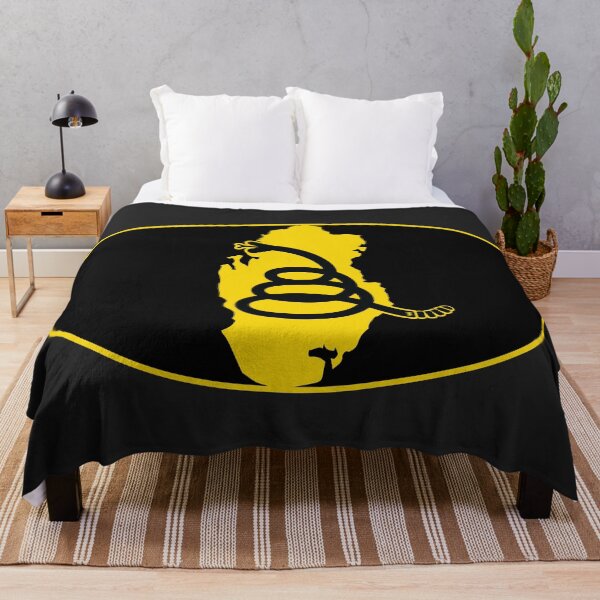 Item preview, QATAR - Freedom Is The Superpower - Modern Gadsden Snake Flag - Dont Tread On Me design designed and sold by pelagio.