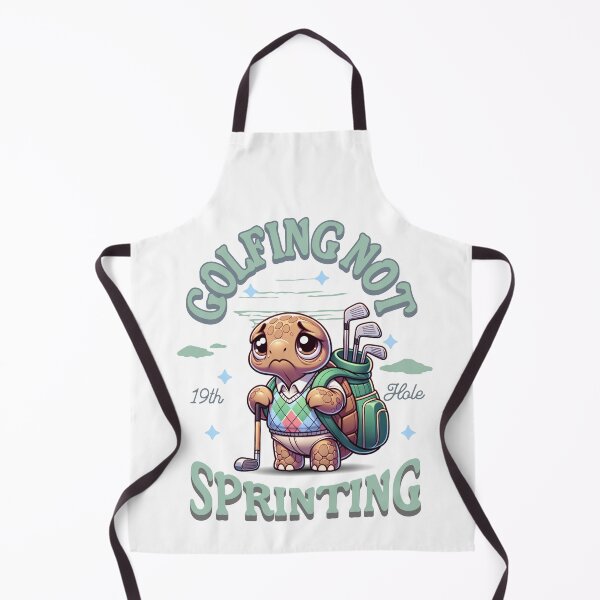 Item preview, GOLFING NOT SPRINTING designed and sold by Classiqueretro.