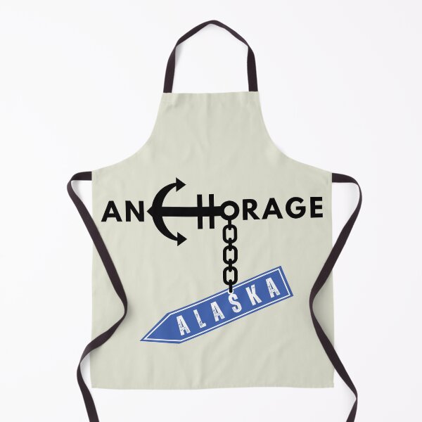 Item preview, Anchorage Alaska Road Sign designed and sold by GediaPrints.