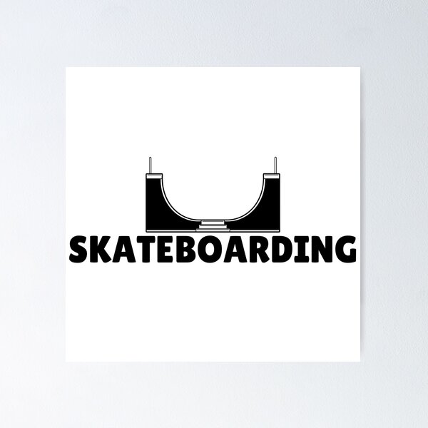 Item preview, SKATEBOARDING (5) - BLACK designed and sold by ArtsyCity.
