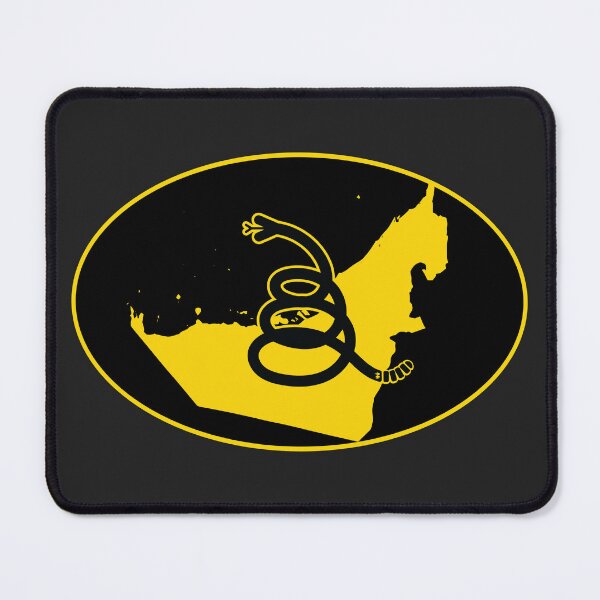 Item preview, UNITED ARAB EMIRATES UAE - Freedom Is The Superpower - Modern Gadsden Snake Flag - Dont Tread On Me design designed and sold by pelagio.